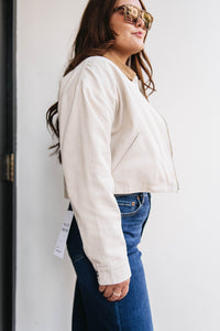 CORDUROY COLLAR BARN JACKET