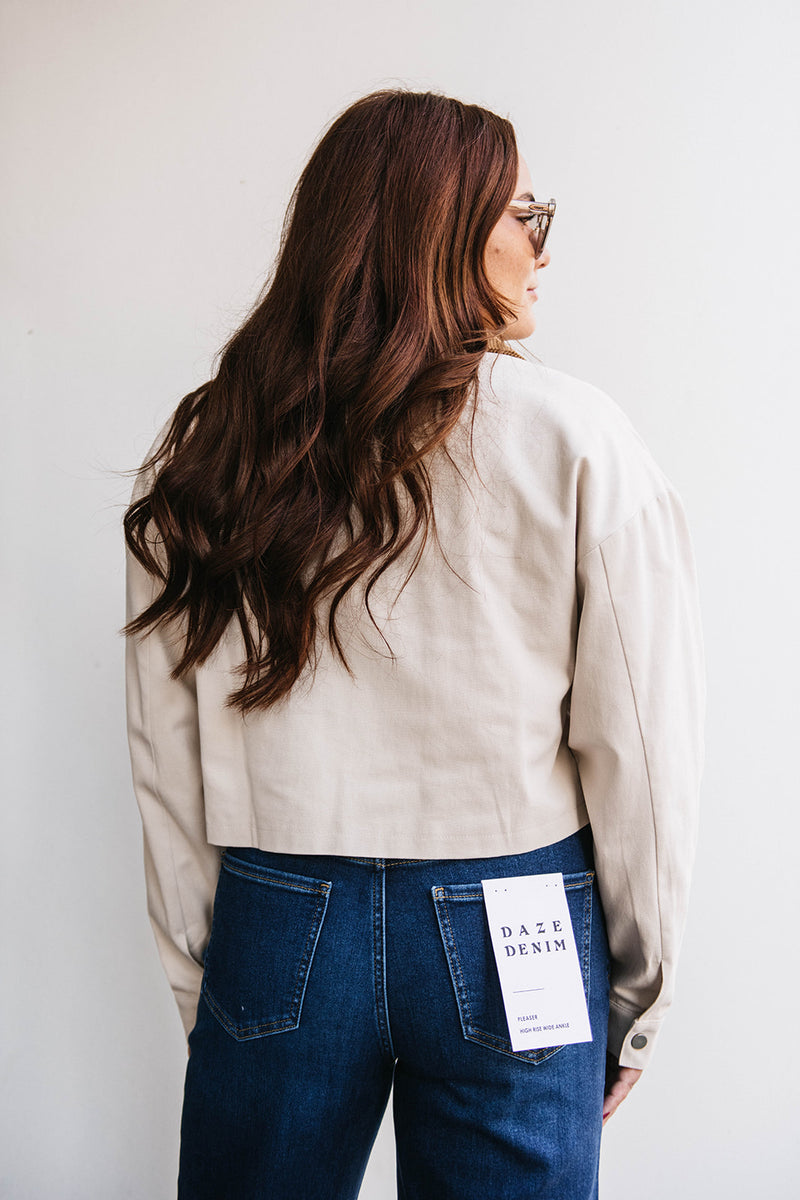 CORDUROY COLLAR BARN JACKET