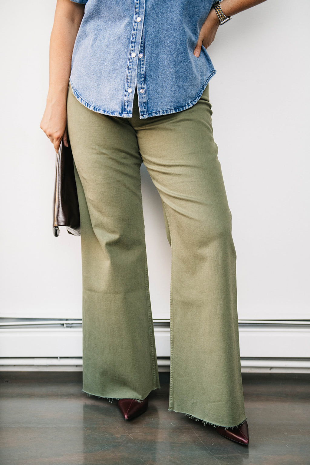 PENNY HIGH RISE WIDE LEG
