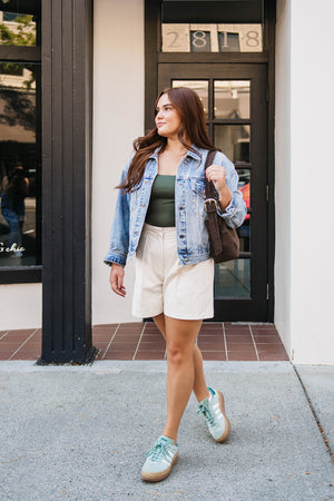 A-LINE TROUSER SHORT