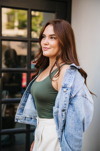 SQUARE NECK TANK