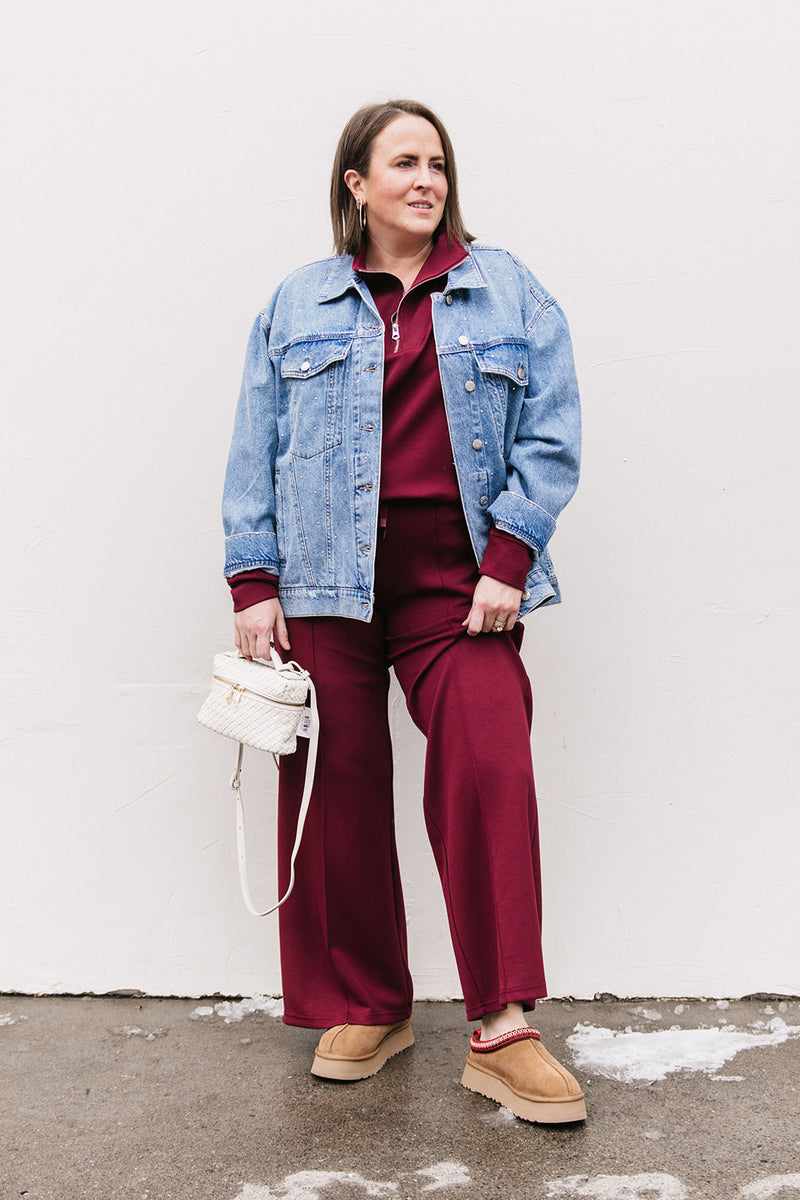 SOFT KNIT DRAWSTRING PANT