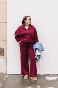 SOFT KNIT DRAWSTRING PANT