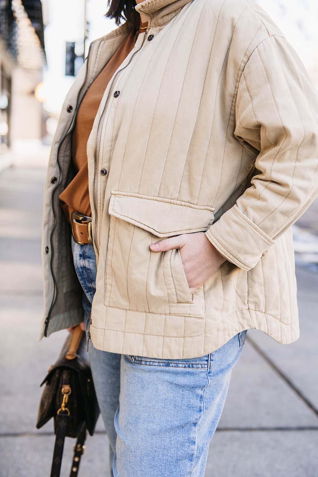 CECILE QUILTED JACKET