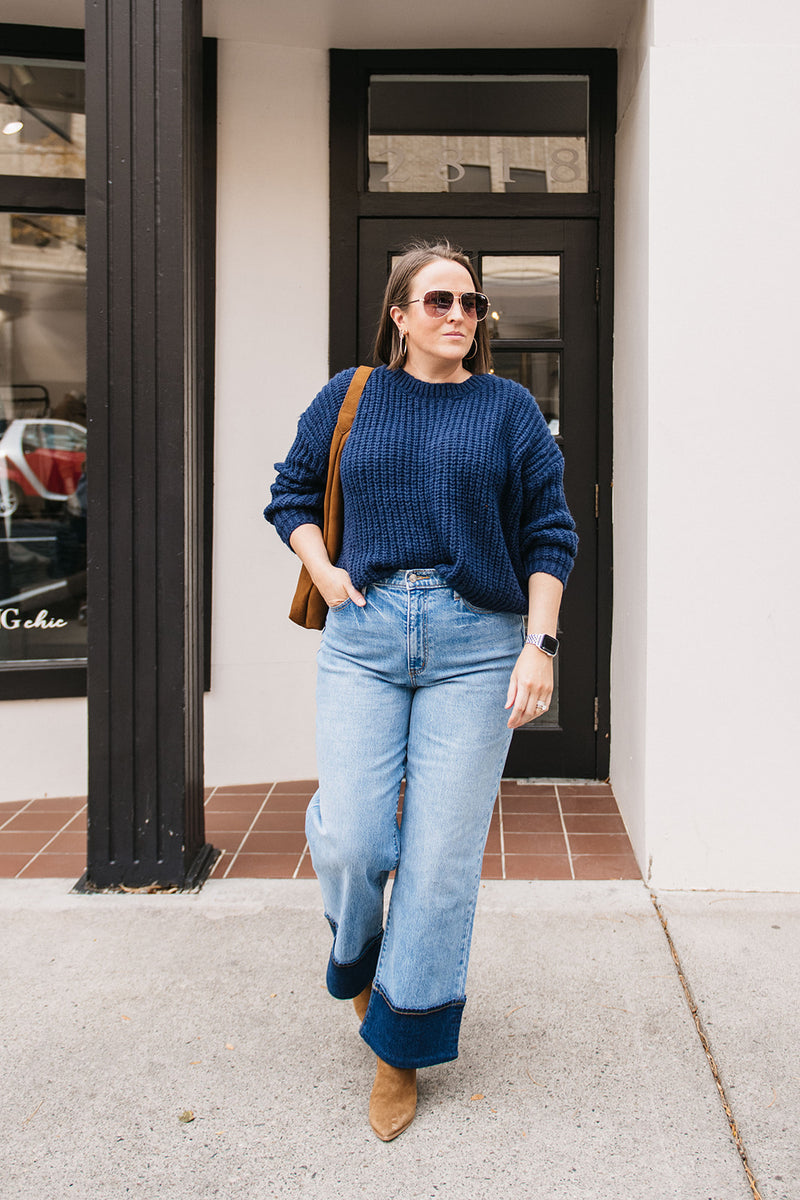 RELAXED KNIT SWEATER