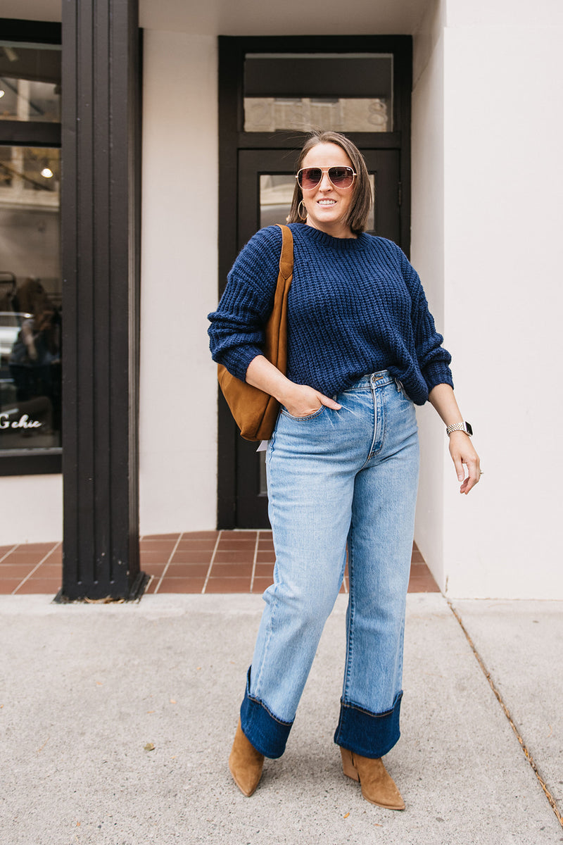 RELAXED KNIT SWEATER