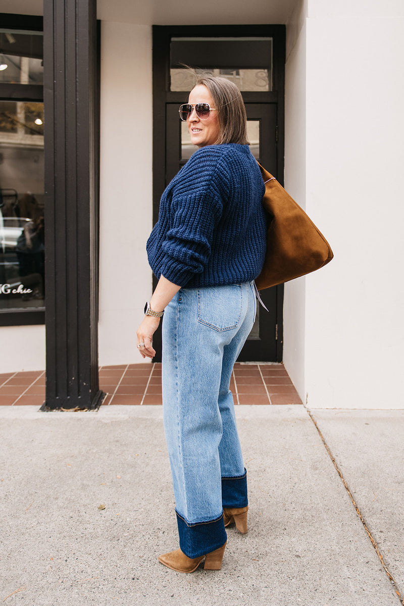 RELAXED KNIT SWEATER