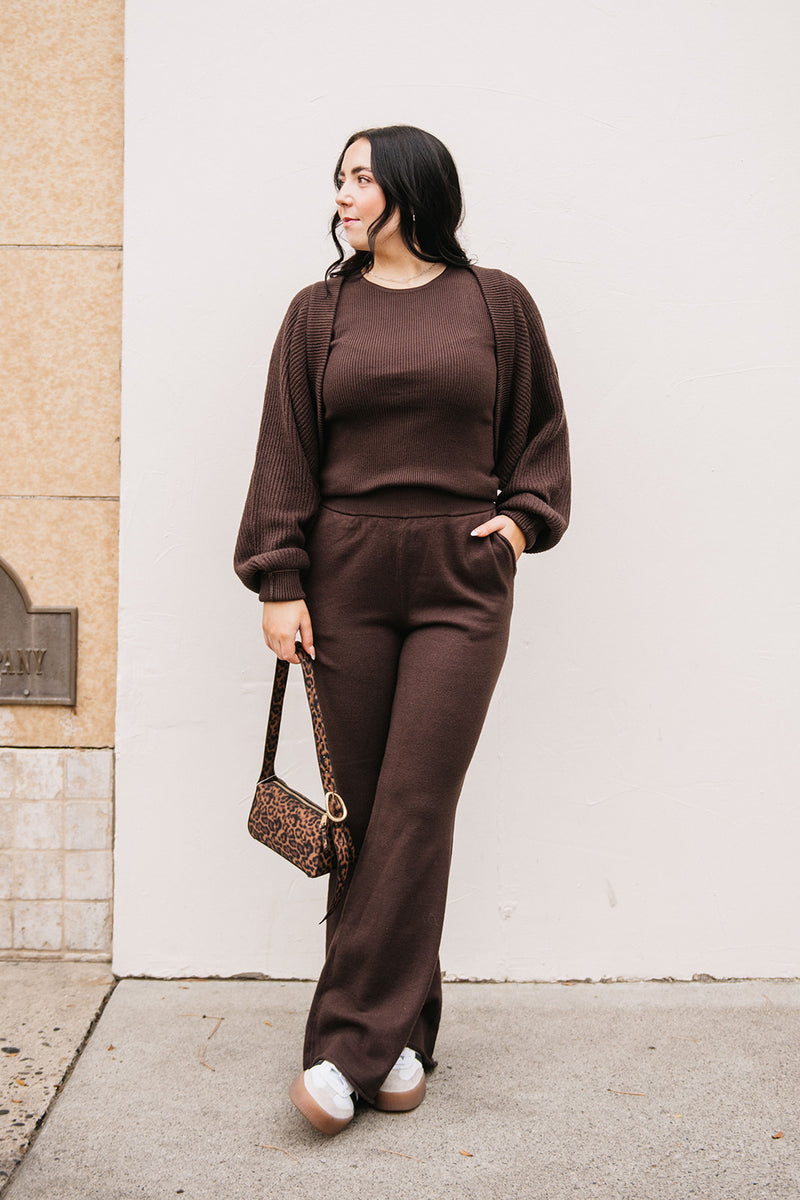 THREE PIECE LOUNGEWEAR SET