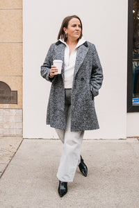 MOCK NECK HALF ZIP TOP