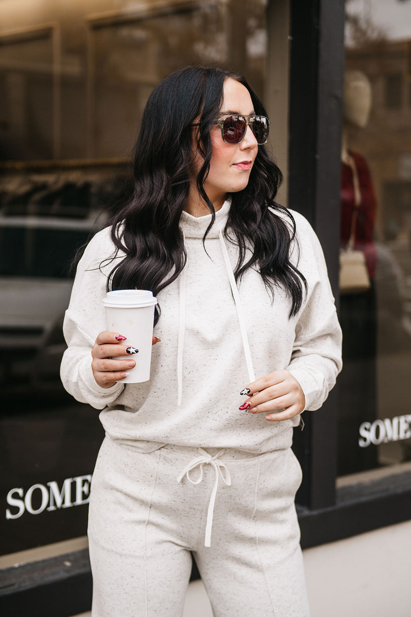 SOFT KNIT MOCK NECK PULLOVER