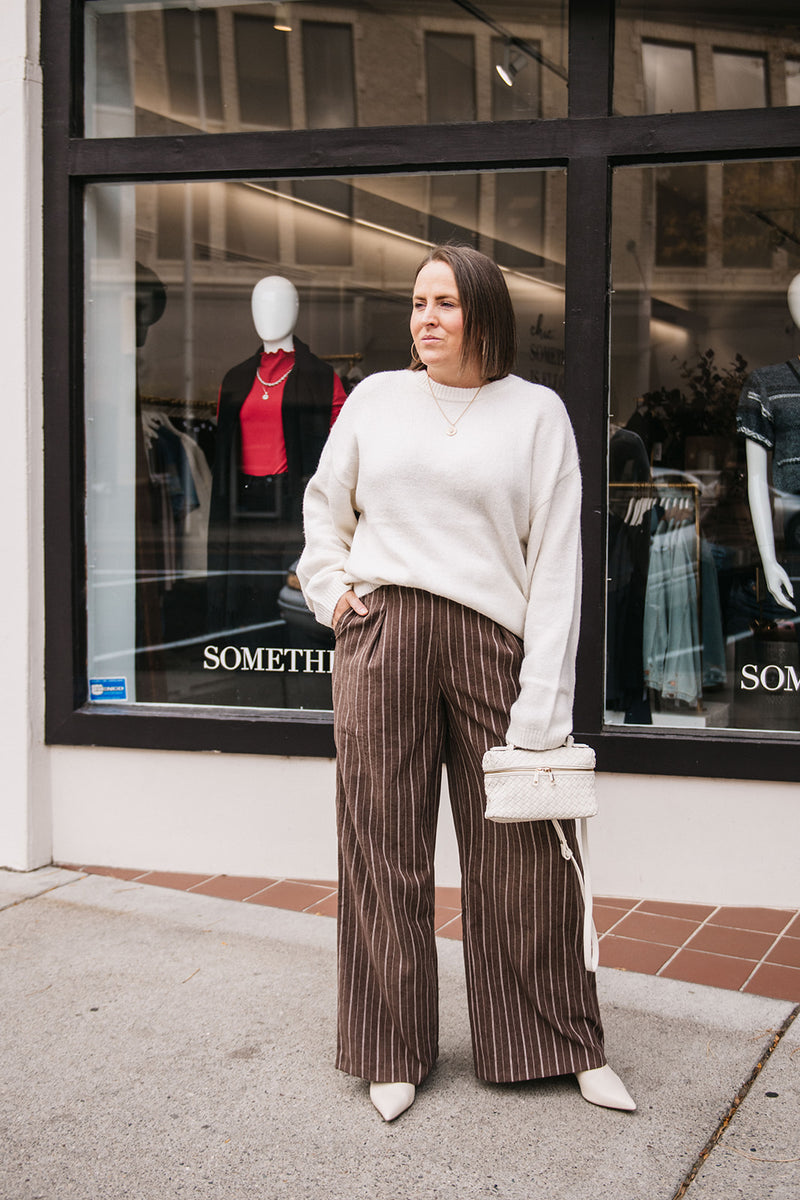OVERSIZED CREWNECK SWEATER
