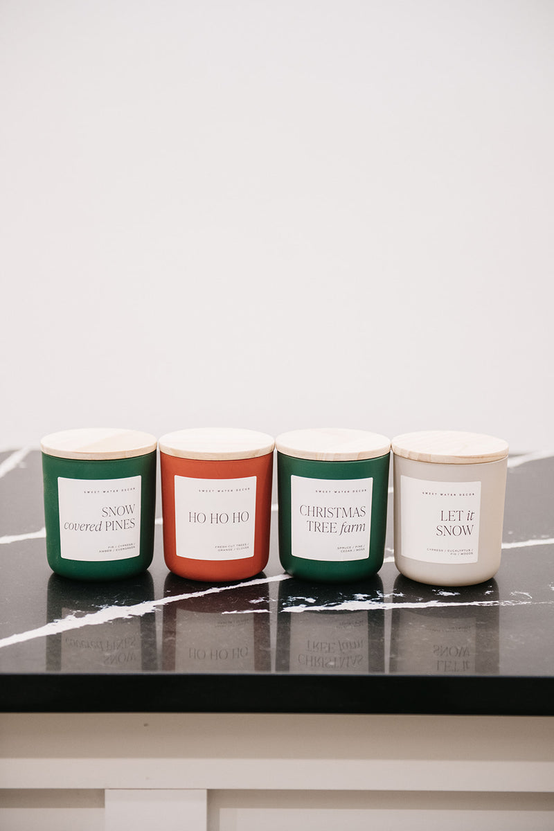 SWEET WATER CHRISTMAS CANDLE