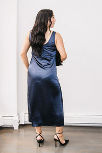 SATIN TANK DRESS