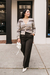 MULTI PATTERN CARDIGAN