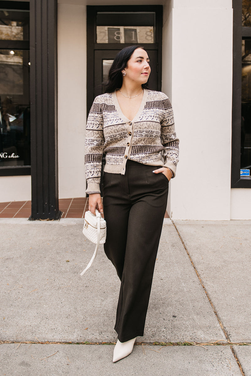 MULTI PATTERN CARDIGAN