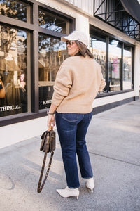 FUNNEL NECK SWEATER