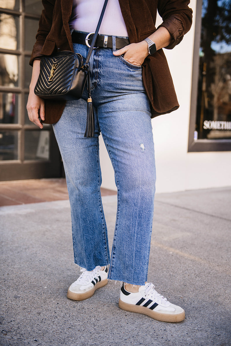 ALLY HIGH RISE ANKLE BOOT – SOMETHINGchic Clothing - Main Image