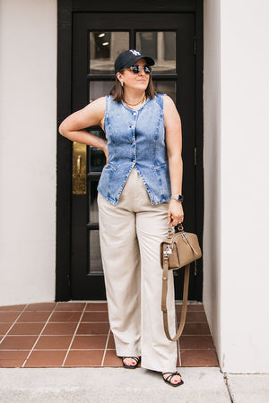 LINEN TROUSER PANT