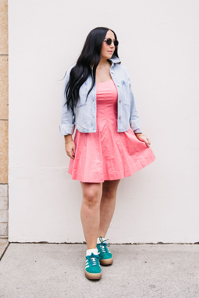 CROPPED DENIM JACKET