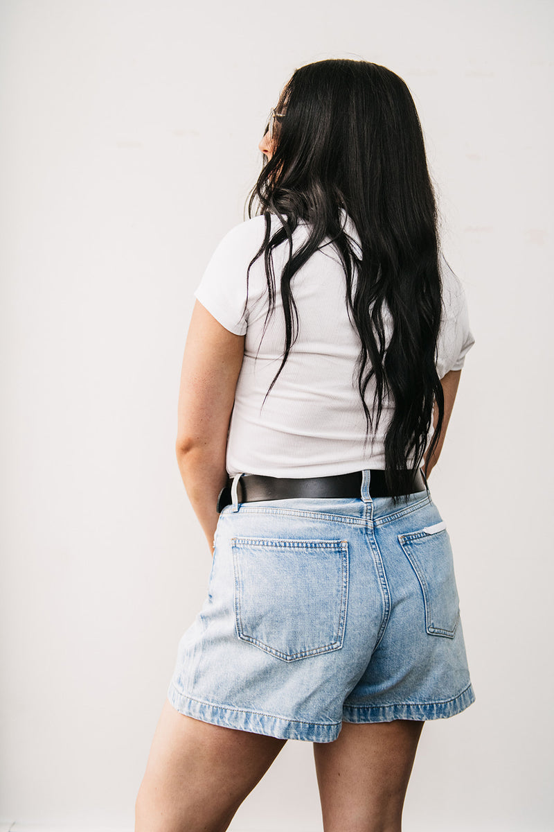 SAIGE HIGH RISE A-LINE SHORT