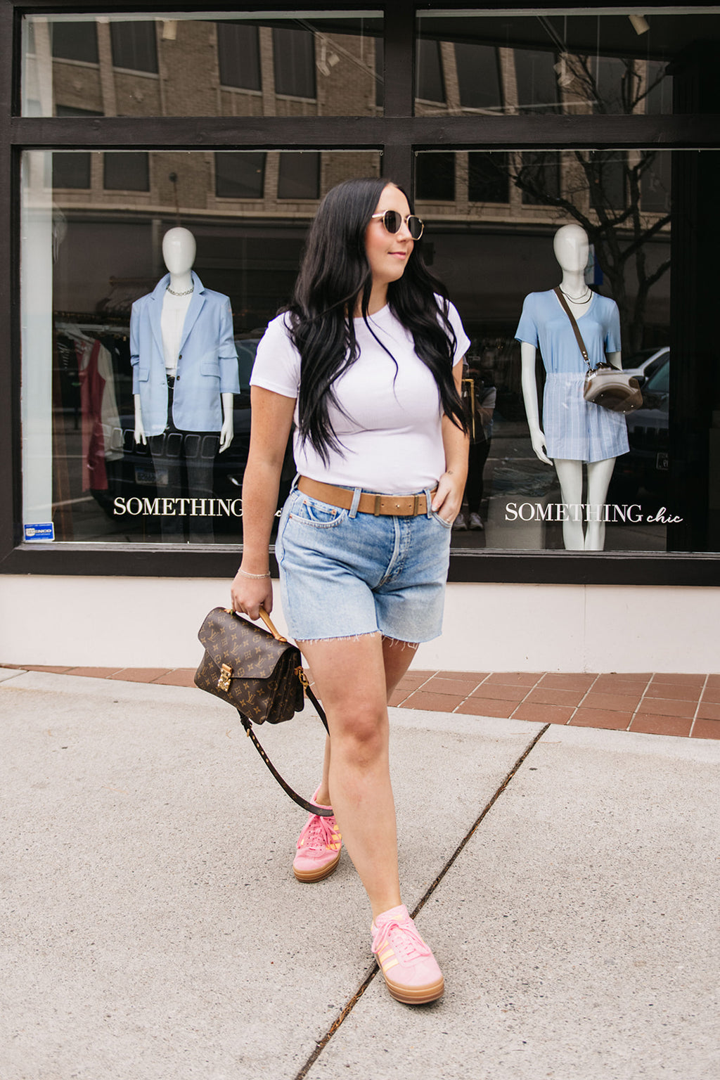 ANDIE HIGH RISE CUT OFF SHORT
