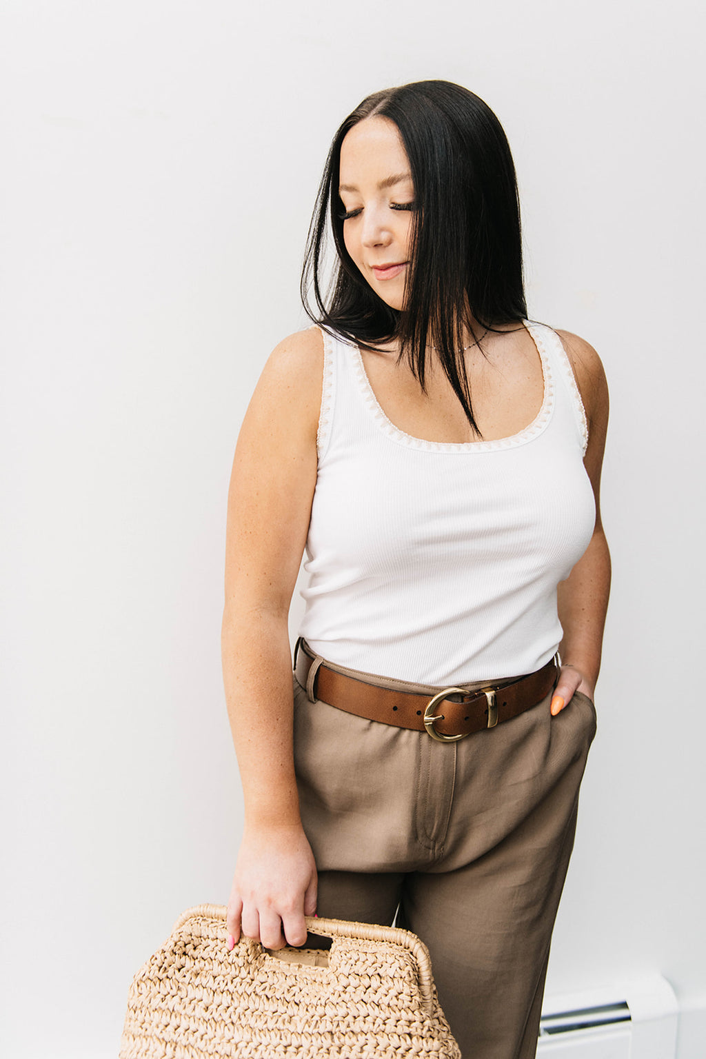 WHIPSTITCH TANK TOP