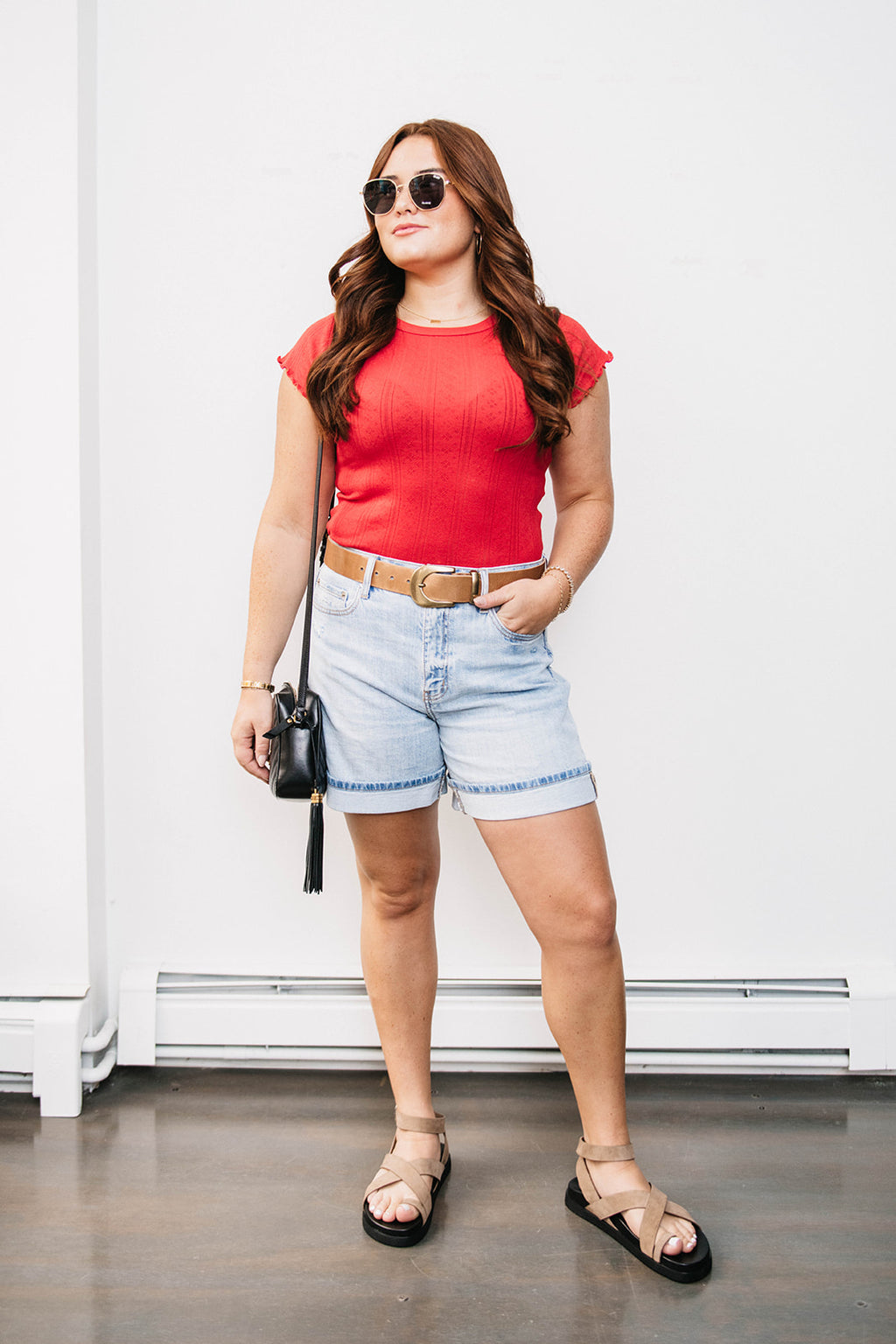 EASY RIDER MID RISE CUFFED SHORT
