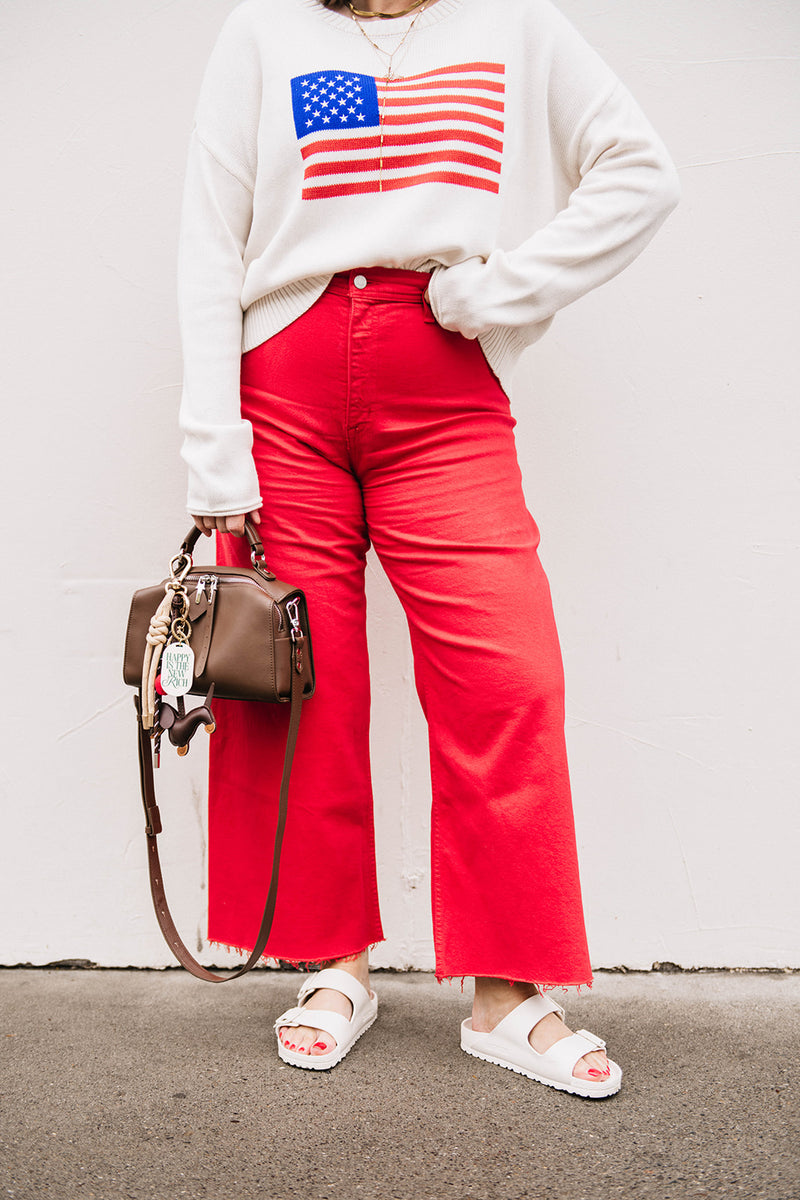 PENNY HIGH RISE WIDE LEG CROP