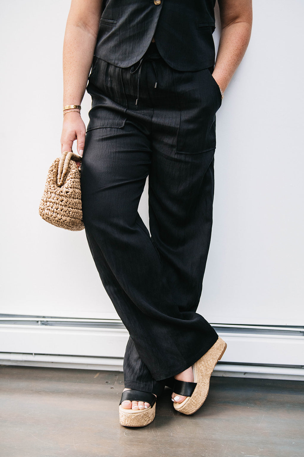 SPLIT HEM PANT