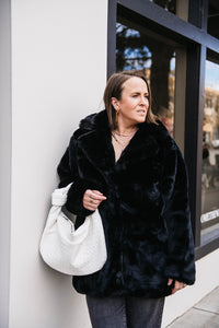 FAUX FUR COAT