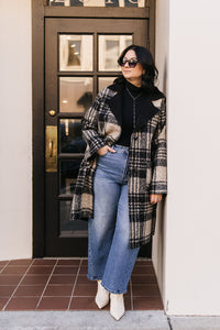 PLAID COAT