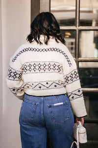 COZY HALF ZIP SWEATER