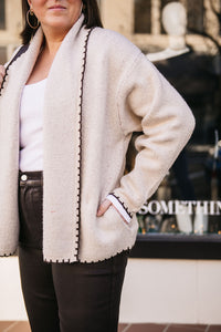 DACHSHUN CARDIGAN SWEATER