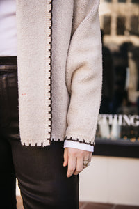 DACHSHUN CARDIGAN SWEATER