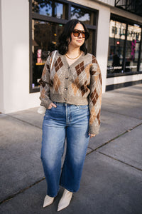 ARGYLE CARDIGAN