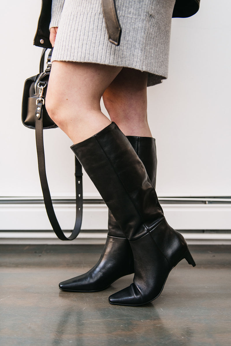 DAGNE KNEE HIGH BOOT