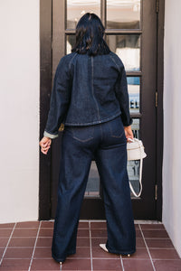 DRAWSTRING WIDE LEG PANT