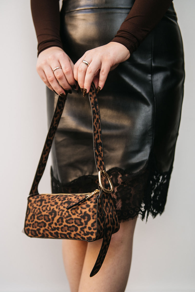 LEOPARD SHOULDER BAG