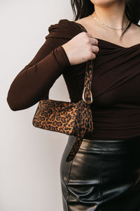 LEOPARD SHOULDER BAG