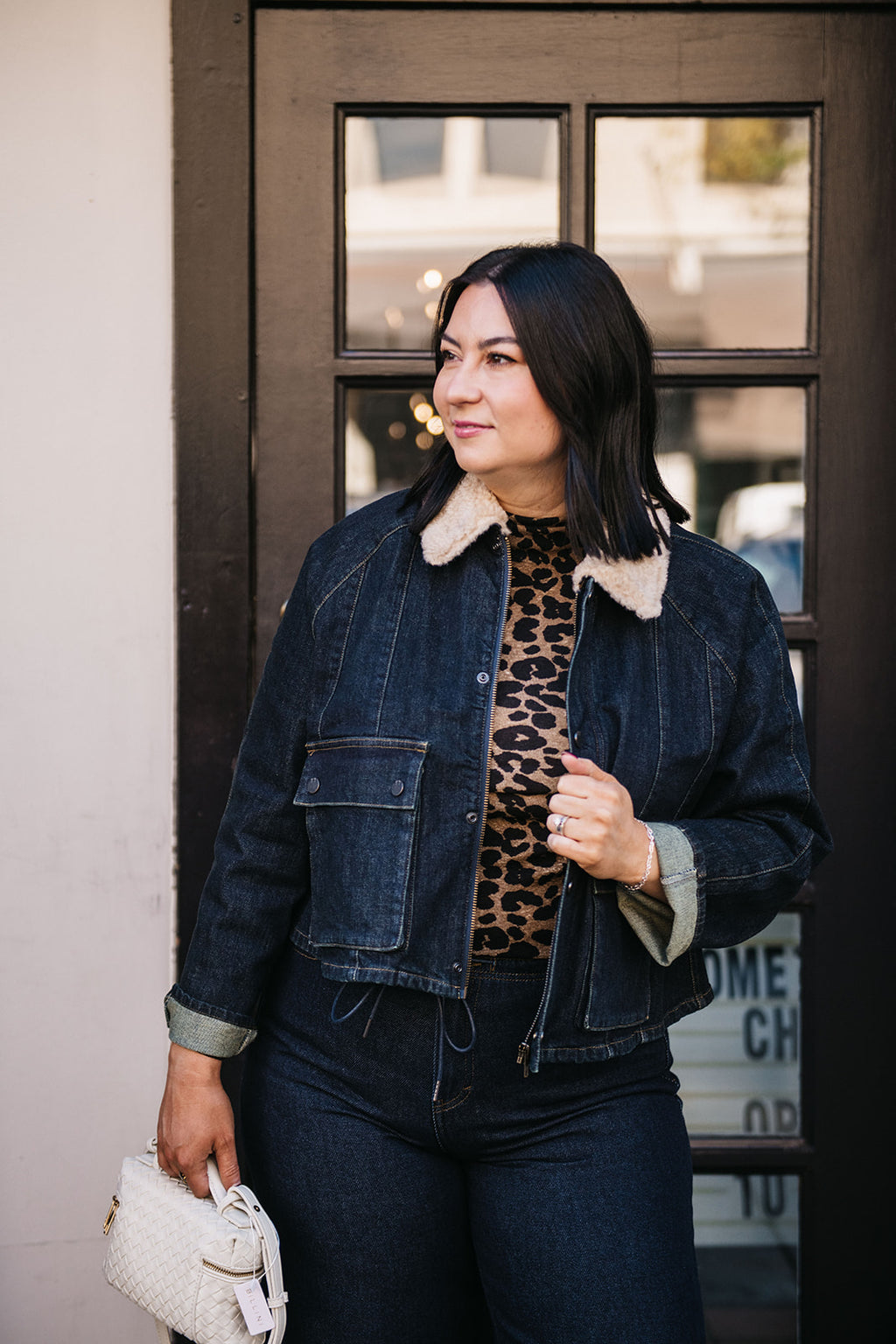 FUR COLLAR BARN JACKET