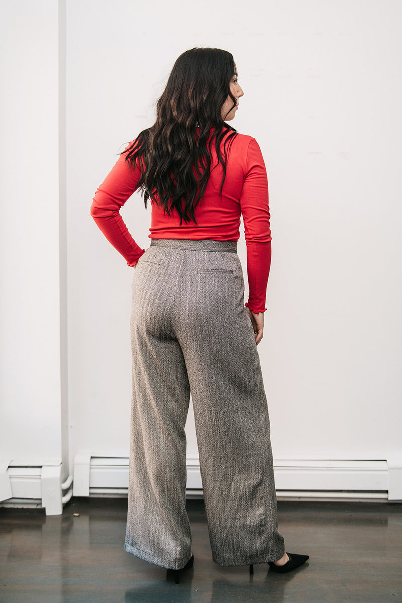 WIDE LEG WOVEN PANT