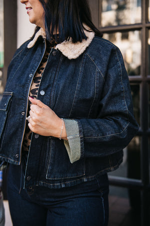 FUR COLLAR BARN JACKET