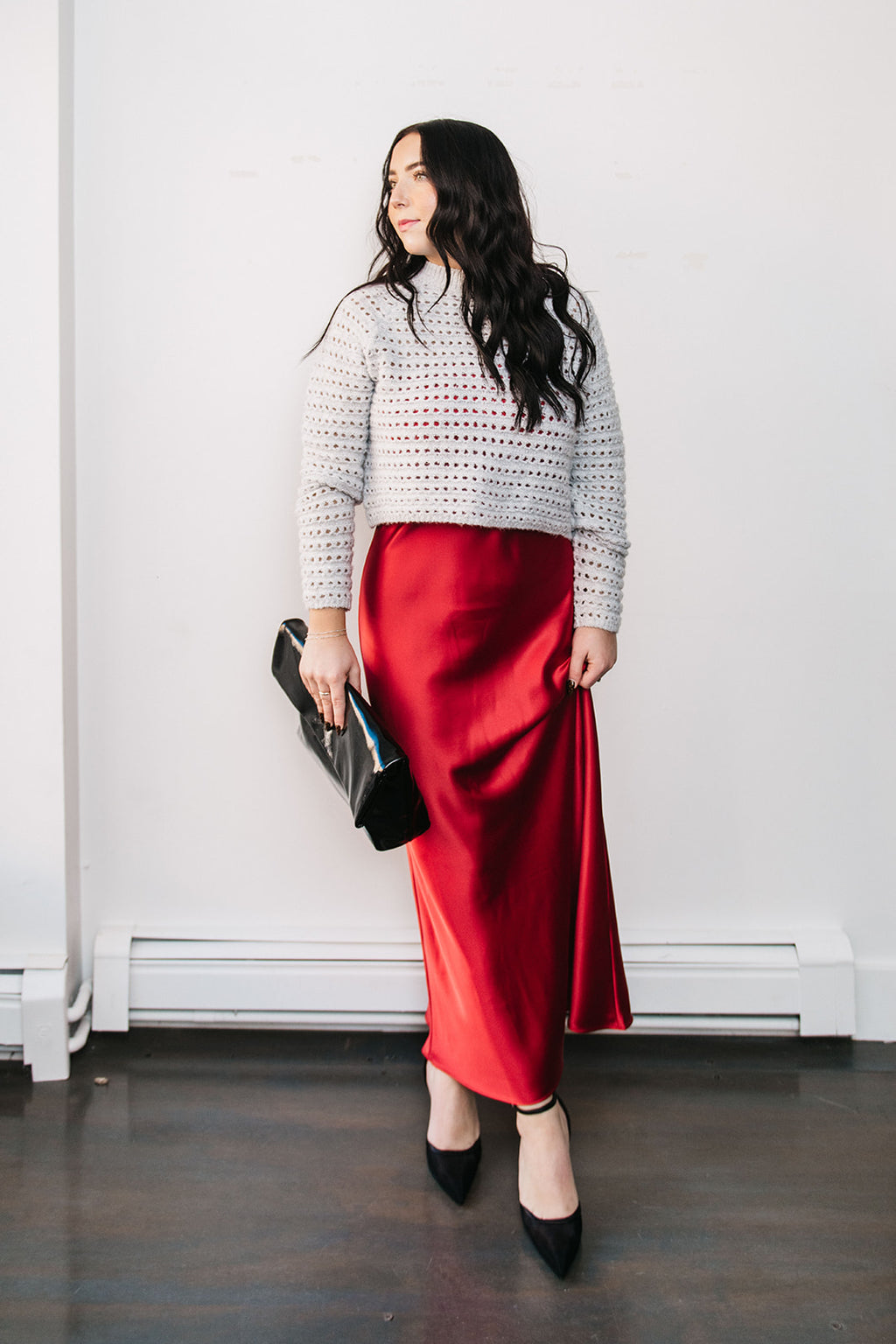 OPEN WEAVE SWEATER