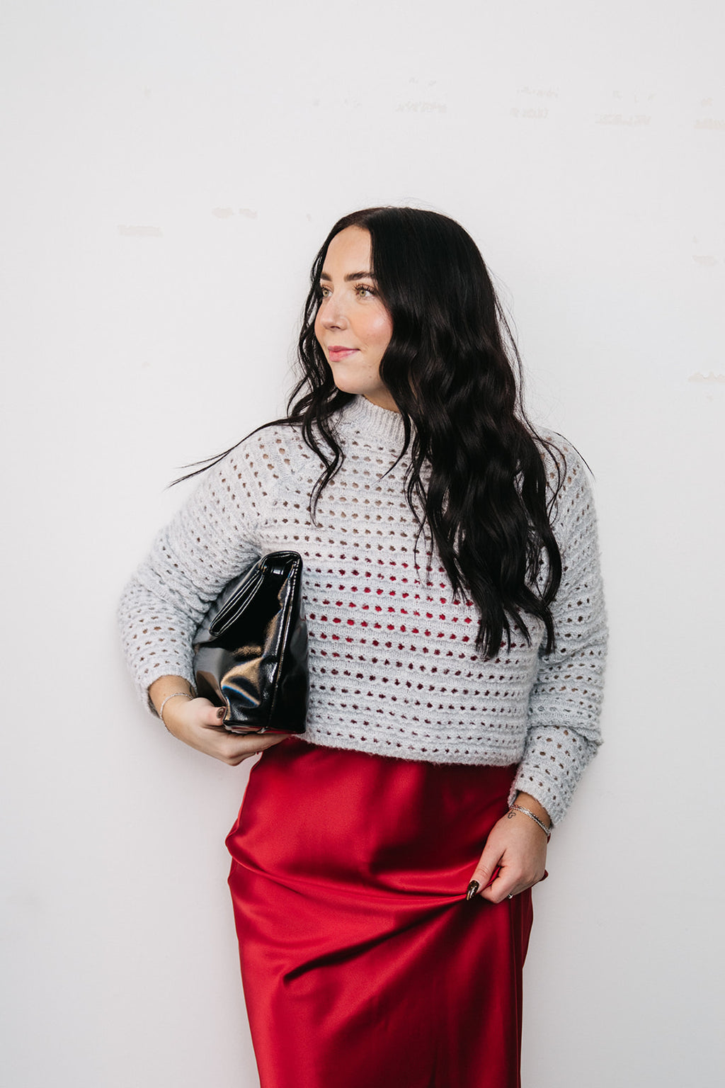 OPEN WEAVE SWEATER
