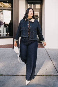 DRAWSTRING WIDE LEG PANT