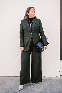 SINGLE BUTTON BLAZER