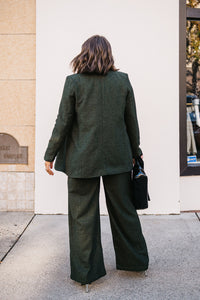 SINGLE BUTTON BLAZER