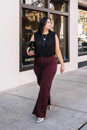 PENNY HIGH RISE WIDE ANKLE