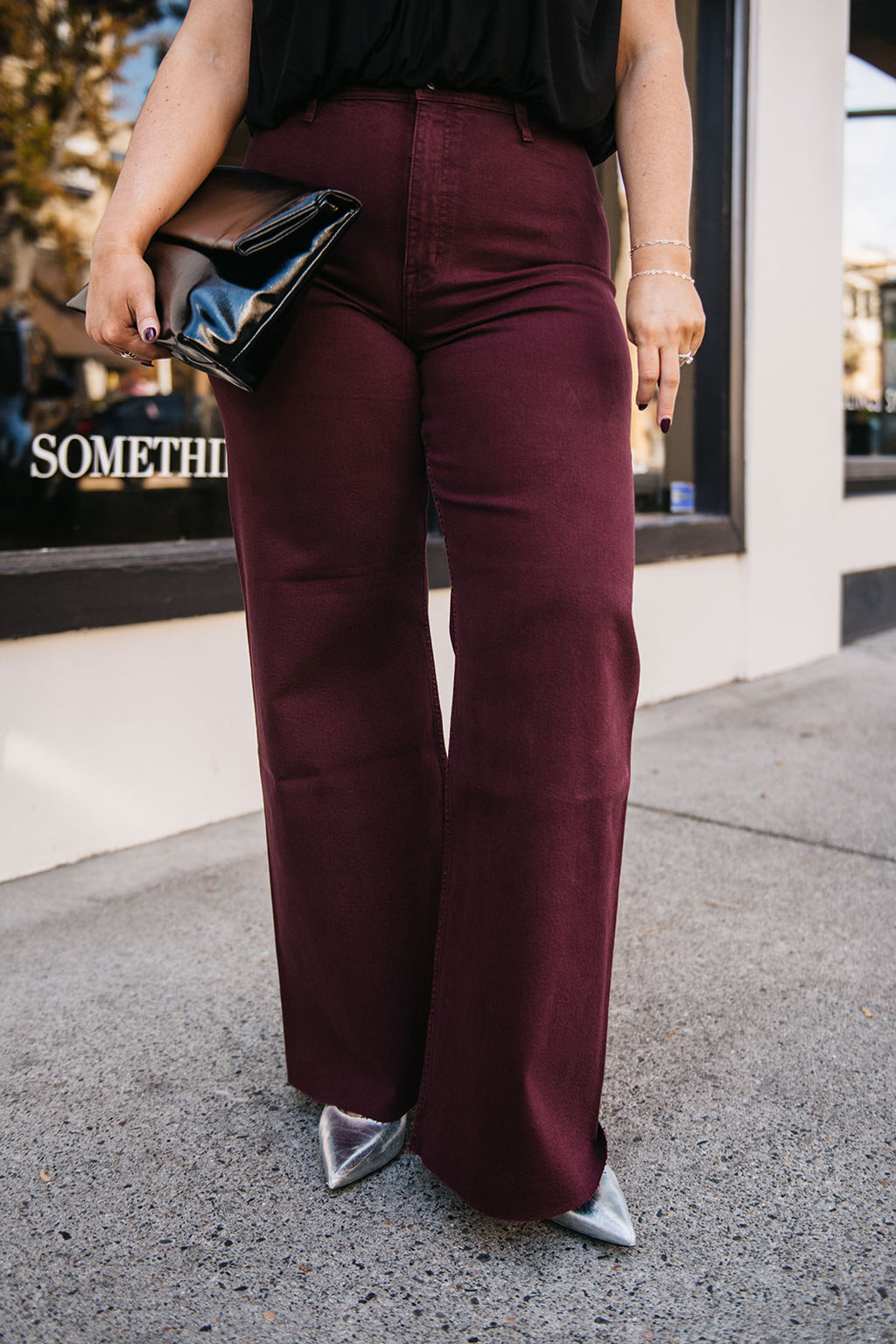 PENNY HIGH RISE WIDE ANKLE