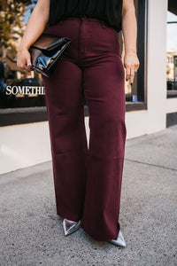 PENNY HIGH RISE WIDE ANKLE
